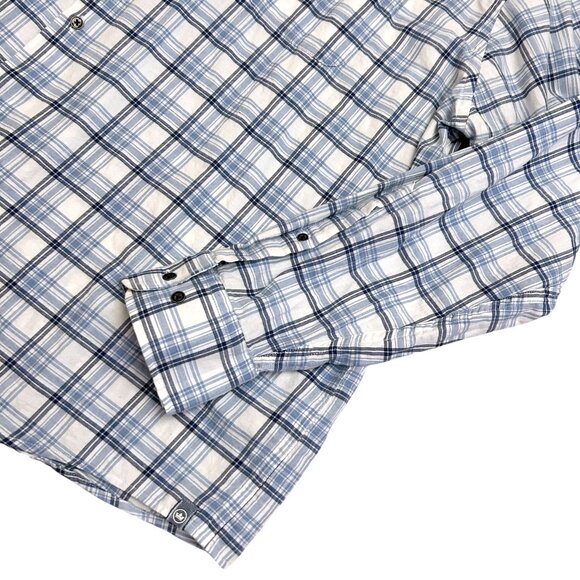 Peter Millar XXL 2XL Long Sleeve Button Up 100% Cotton Lightweight Flannel Shirt - Picture 4 of 5